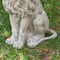 Glitzhome® 20.75" MGO White Guardian Lion Sitting Statue